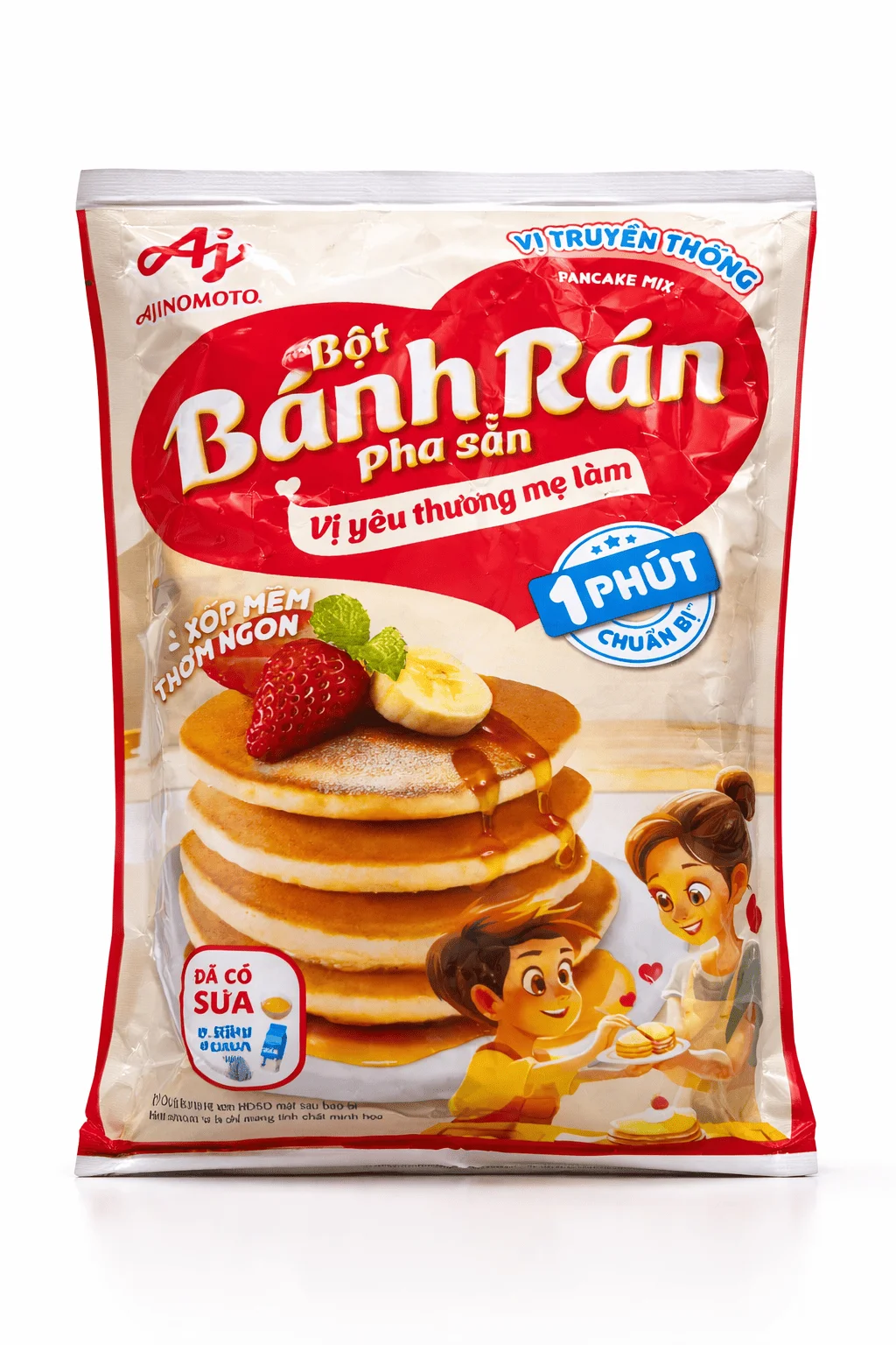 Bột bánh rán pha sẵn vị truyền thống